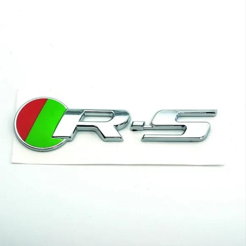Наклейка с эмблемой RS для XK XF XJ XFR F-Type XJ6 XJS RS, задний значок багажника автомобиля