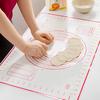 29x26cm Silicone Baking Mat Thickening Flour Rolling Scale Mat Kneading Dough Pad Baking Pastry Rolling Mat Bakeware Liners
