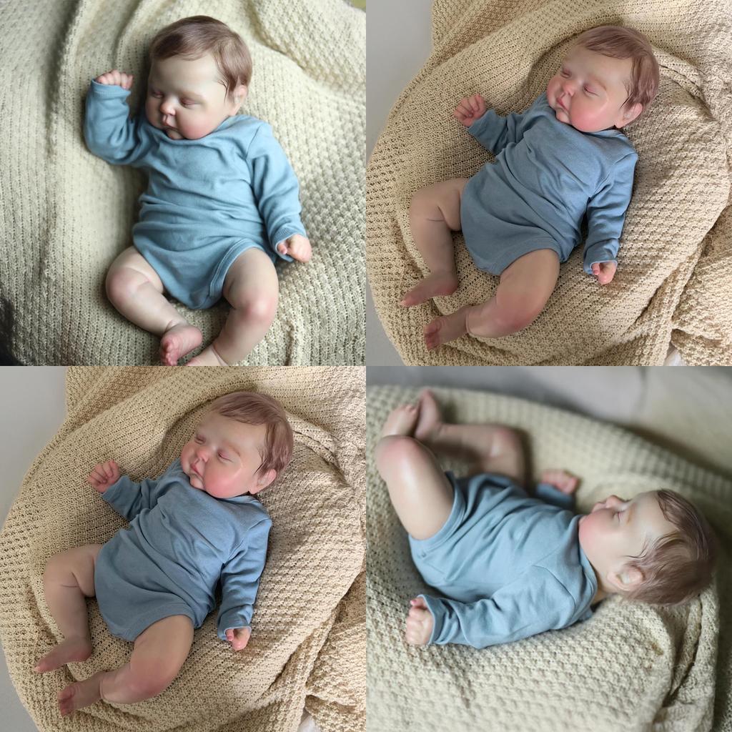 Силиконовая кукла с расписанной вручную 3D кожей для коллекционеров и в подарок