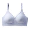 Jelly soft support seamless underwear women's summer thin collection breast anti-sagging comfortable no steel ring bra