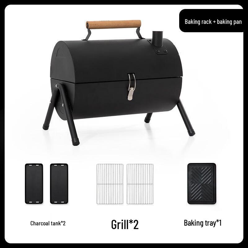 Lieve Portable Outdoor Camping Charcoal Grill