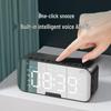 Многофункциональная Bluetooth-колонка с часами: AI-сигнализация, Беспроводной сабвуфер