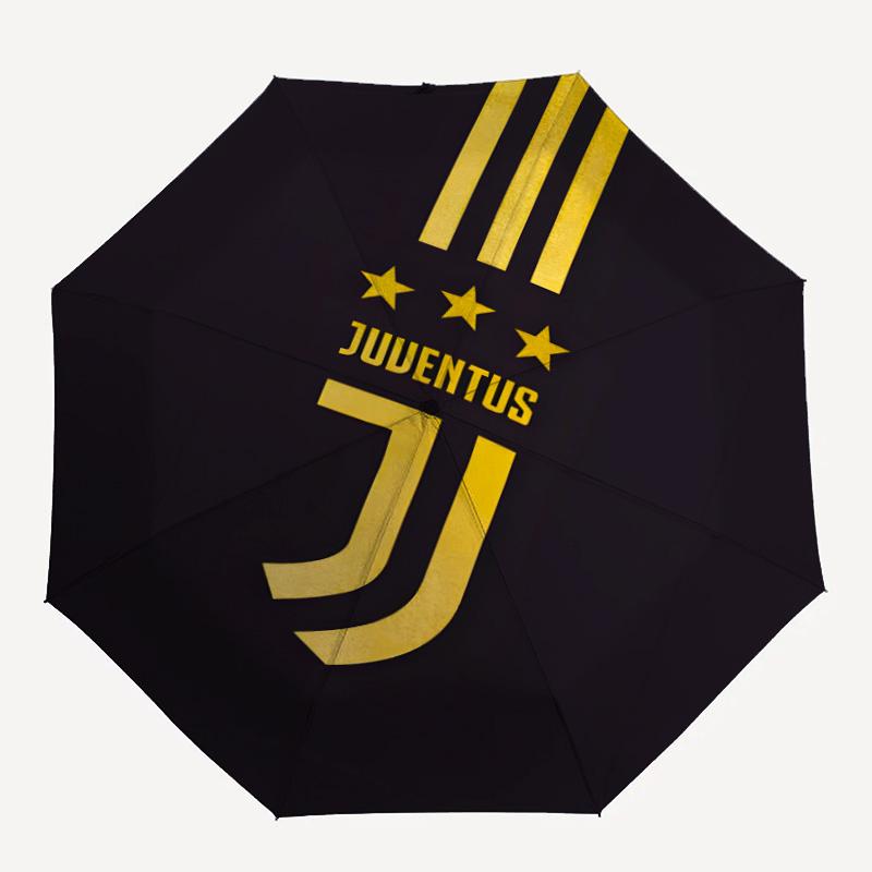 1pc Juventus Umbrella, Sun Protection, And UV Shielding. It Has Eight Sturdy Ribs for Outdoor Use And Perfect As a Holiday Gift