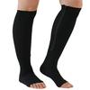 Men's and Women's Zippered Compression Sports Socks - Breathable Calf Support Socks