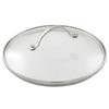 GreenPan Стеклянная крышка 24 см Ручка из нержавеющей стали Полностью усиленная Можно мыть в посудомоечной машине CW000083-004