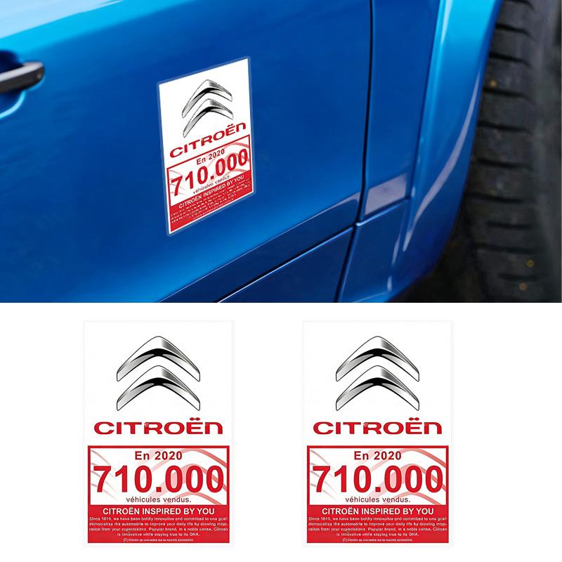Car Front Windshield Static Sticker Waterproof Static Decal For Citroen C2 C3 C4 C5 DS3 DS4 DS5 DS7 Xsara Berlingo Saxo Picasso