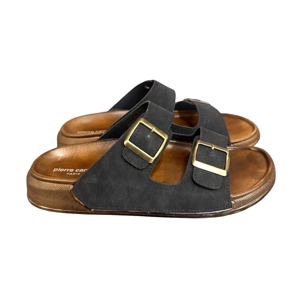 Pierre Cardin Double Banded Anatomical Sole Men's Slippers