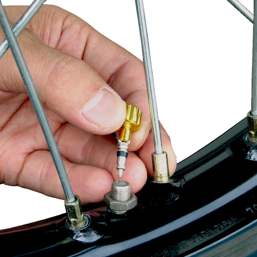 ДРК (ДРК) Крышка воздушного клапана с алюминиевой вставкой Turner Gold 2 шт. Dirt Freak DIRTFREAKF7465 (Старый номер модели: Д58-05-103)