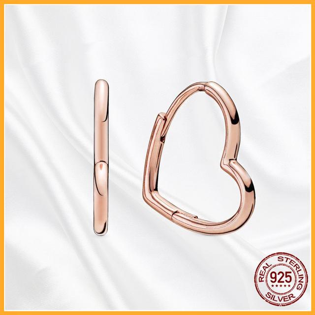 Аутентичные серьги-гвоздики из стерлингового серебра 925 пробы Plata De Ley, модные серьги-гвоздики для женщин, оригинальные сверкающие Pav Day, специальный подарок