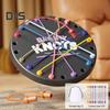 1/2/3 Sets Brainy Knots Rope Untangling Game Logic Thinking Twisted Rope Challenge Board Game Kids Adults Educational Elastic Rope Unhitching Toy