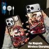 Чехол для телефона 'Кошмар Токисаки Куруми-С' для iPhone 17, 16, 15, 14, 13 Plus, Pro Max Магнитный Для Magsafe Беспроводная Зарядка