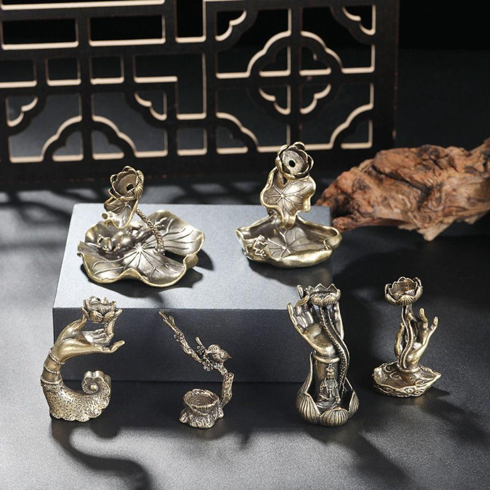 Рука Будды Рука Будды Подставка для благовоний Портативный поднос для благовоний с обратным потоком Чайная комната