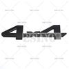 RE023D 4 x 4 Car Trunk Zinc Alloy Adhesive Badge Emblem Rear Body Tailgate Adhesive Badge for Toyota Tundra Land Cruiser 4Runner