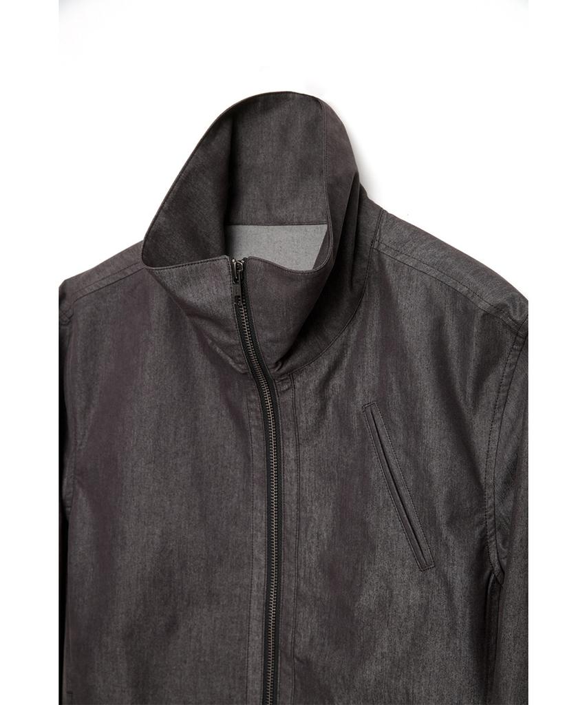 HATCHINGROOM Funnel Neck Jacket Brown