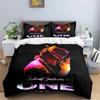 Exquisite Fashion M-Michael-Jackson Printing Bedding Set Duvet Cover Comforter Bed Youth Kids Girl Boys Birthday Gift
