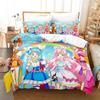 3D Kawaii Аниме Хирогару Скай! Комплект постельного белья Pretty Cure Single Twin Full Queen King Size Bed Set Adult Kid Bedroom Duvetcover Sets