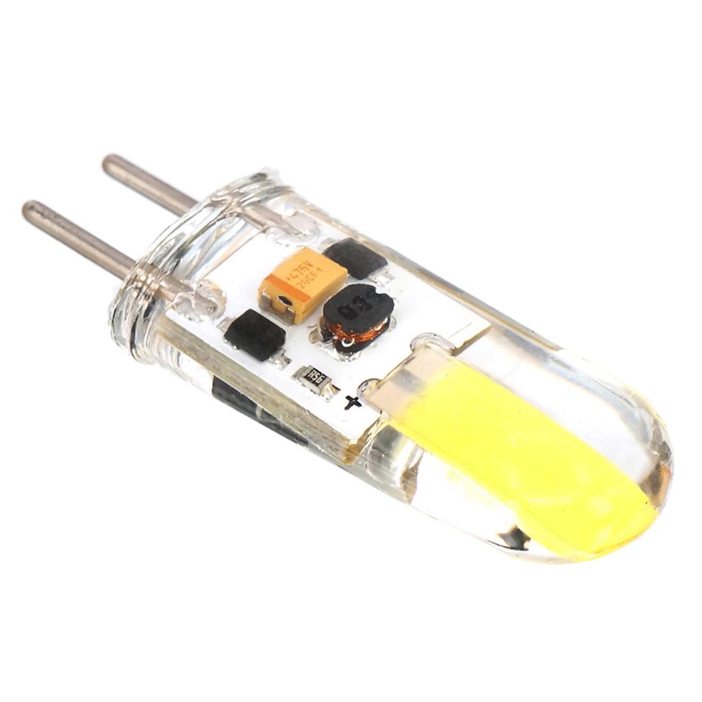 Светодиодная лампа GY6.35 DC 12V Силиконовая светодиодная COB лампочка 3 Вт Замена галогенного освещения