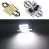 HooMoo Newest T10x31mm LED Car Lamp White White 24 Row Room Lamp 6500K Compatible with 12-24V Set of 2
