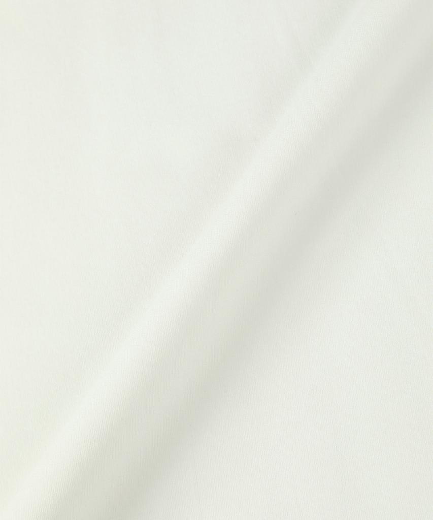 PANICALE Ivory Soft Brushed Logo T-Shirt (Type A)