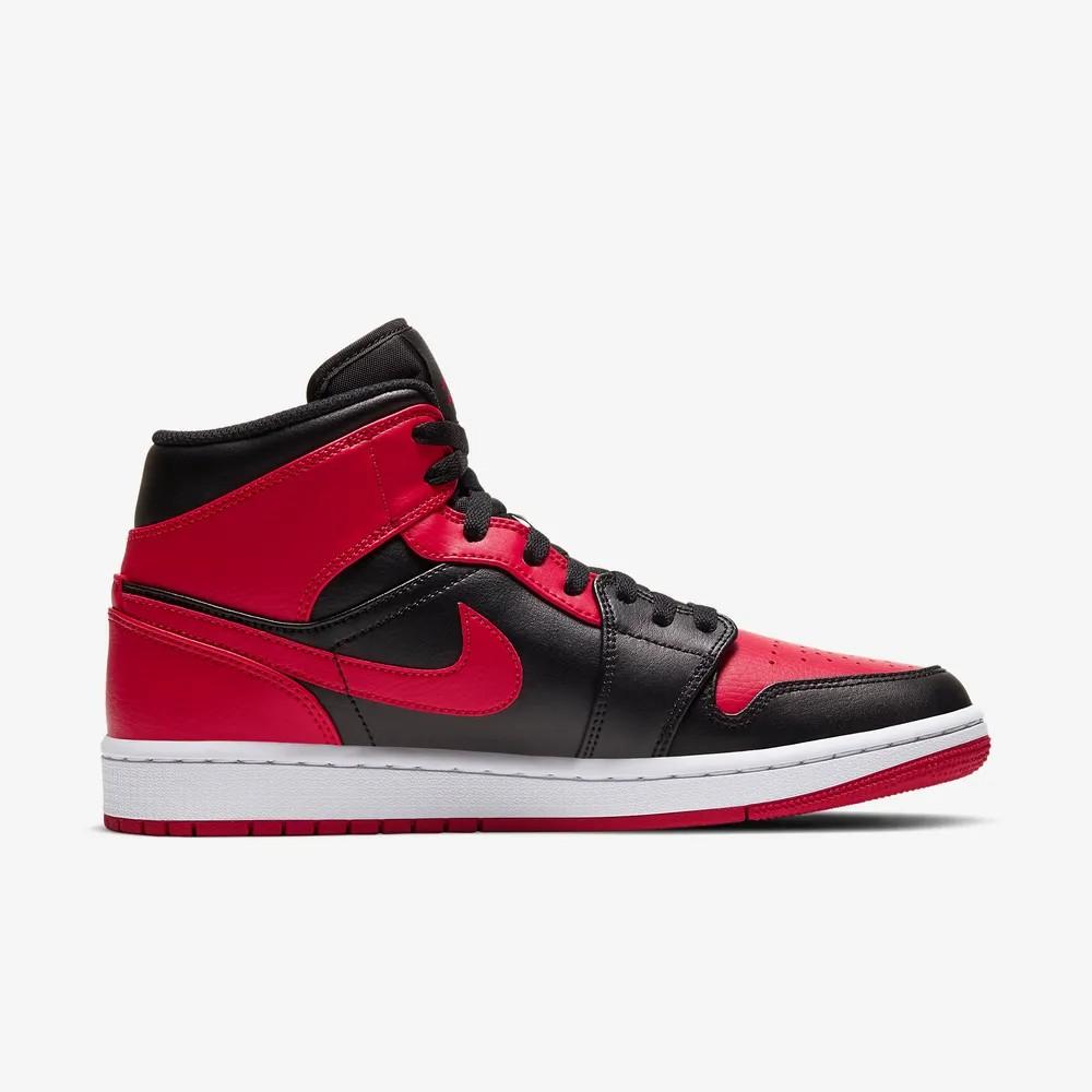 Jordan 1 Mid Bred запрещены 2020 554724-074