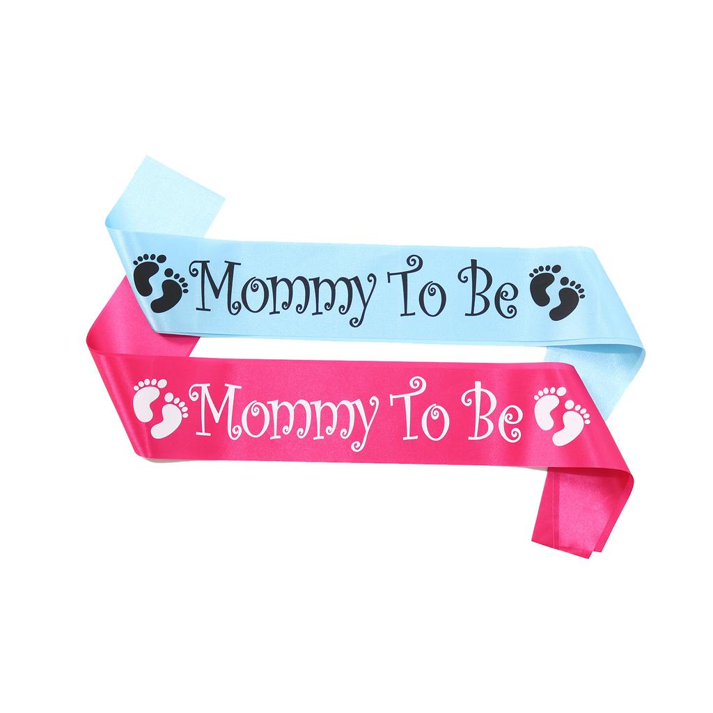 Будущая мама Украшение для вечеринки Baby Shower Плечевая лента для вечеринки Baby Shower Этикетка на плечевой ленте На заказ