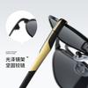 Солнцезащитные очки мужские для вождения специальные металлические очки с высоким разрешением для вождения Fishing Eyes мужские поляризованные солнцезащитные очки с большим лицом