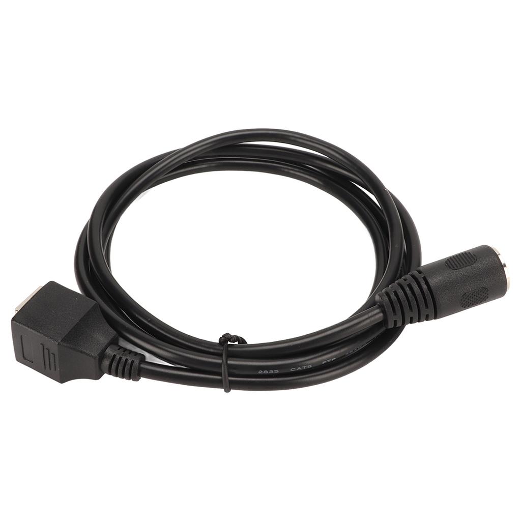 DIN 5 Pin Female To RJ45 Female Cable 4.9ft 8P8C Sound Connection Cable MIDI To RJ45 Adapter Cable for Sound Devices