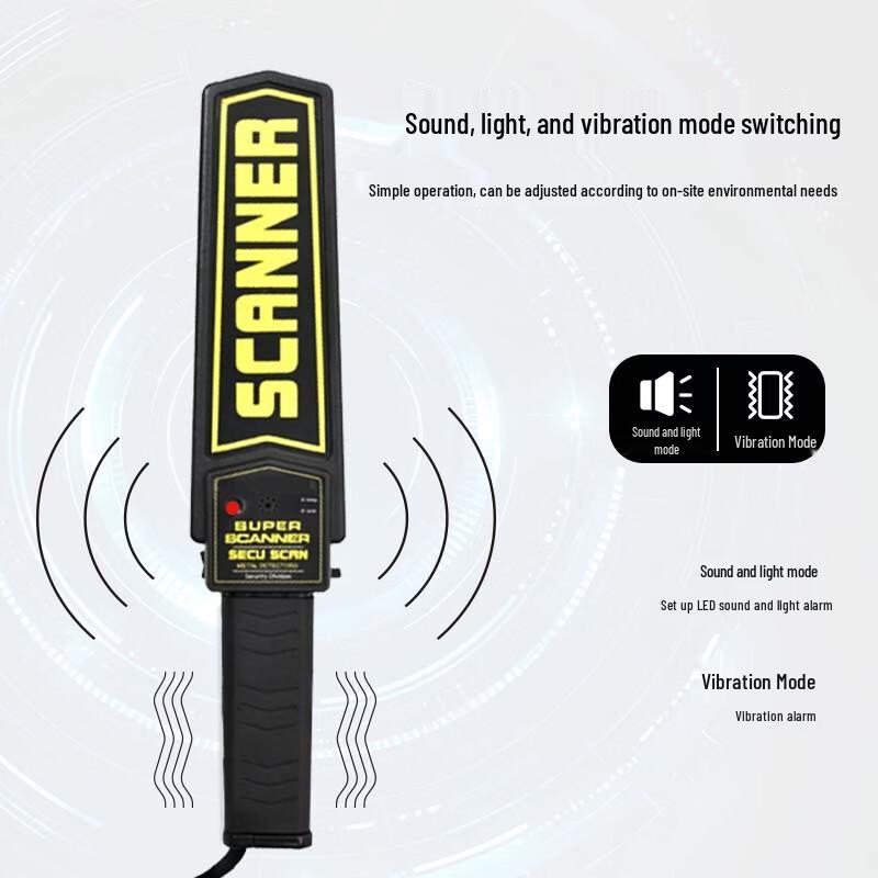 Sanki Handheld Metal Detector HD-001 CN plug (adapter included)