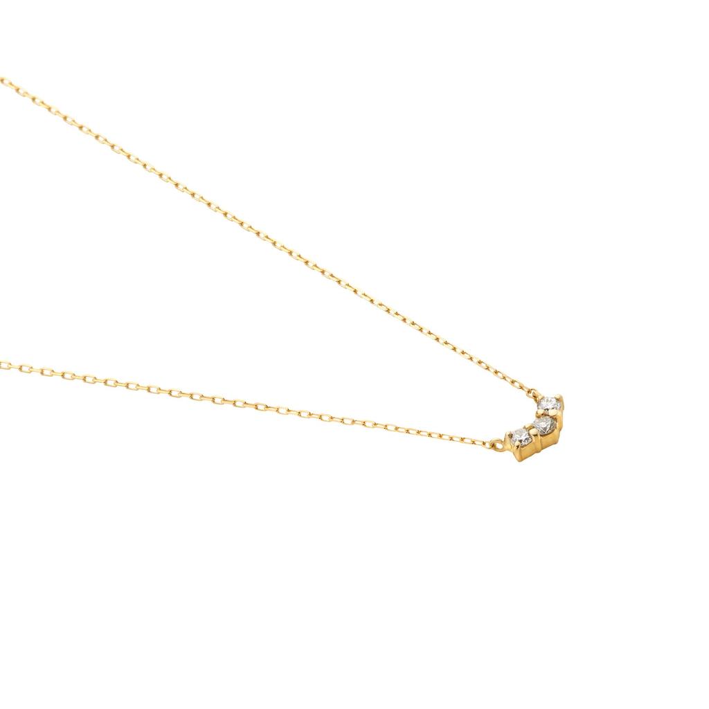 Vendome K18YG Diamond Necklace GGVN015340DI [Official] [VIH Aoyama]