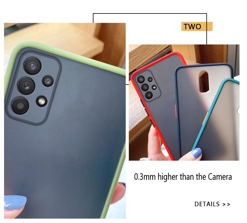 Shockproof Armor Matte Cover For Samsung Galaxy A52 A72 A71 A51 A50 A12 A32 A42 A31 A50S A30S A21S 4G 5G Phone Cases