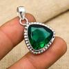 Chrome Diopside Gemstone 925 Sterling Silver Women Jewelry Handmade Boho Pendant Gift For Women