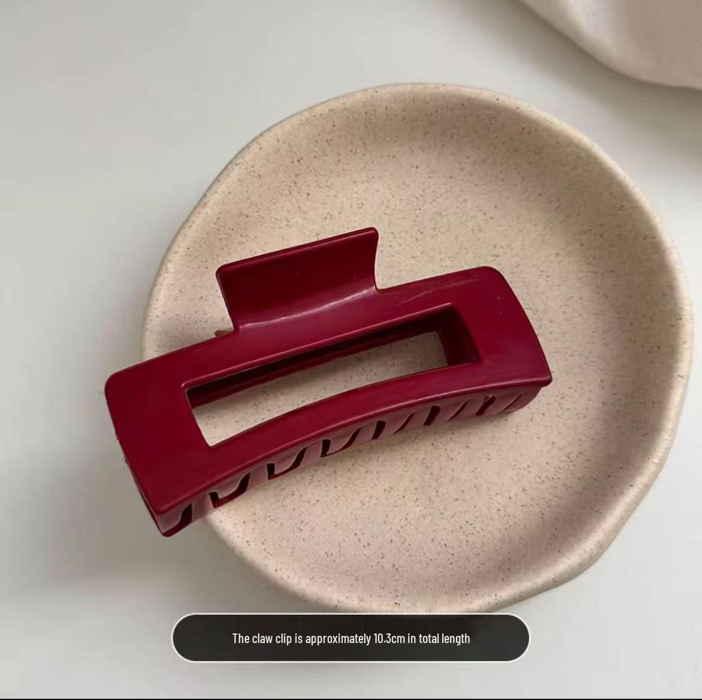 Soft Silicone Shark Hair Clip: Anti-collision, Anti-fall, Durable Protection for Back of Head