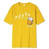 Мужские брендовые футболки Friday Beer Print с забавной графикой в стиле хип-хоп, летние мужские футболки, уличная одежда, хлопковая футболка Harajuku с коротким рукавом