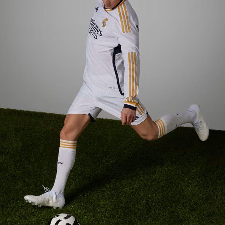 adidas Домашняя футболка Real Madrid 23/24 с длинным рукавом IA9978