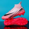 Высокие Футбольные Бутсы Мужские и Женские Шипы AG Искусственная Трава Детские Большого Размера Тренировочные Спортивные Взрослые Обувь Партия