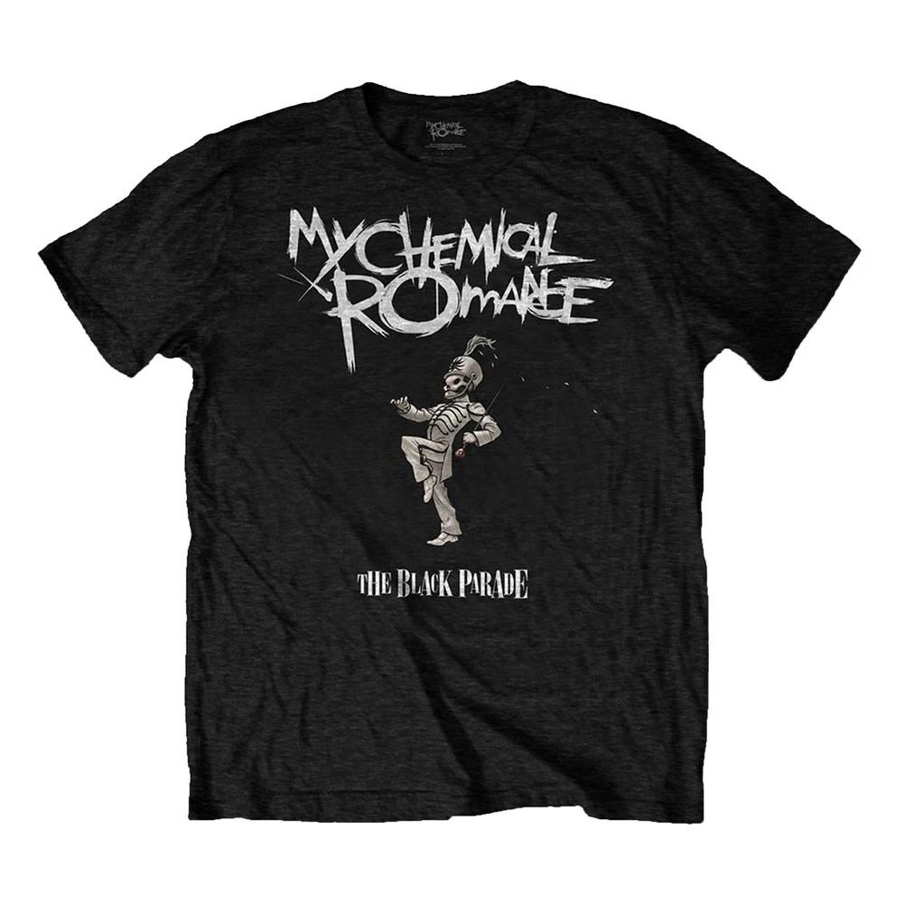 Мужская футболка My Chemical Romance The Black Parade Cover Приталенная Маленькая Черная