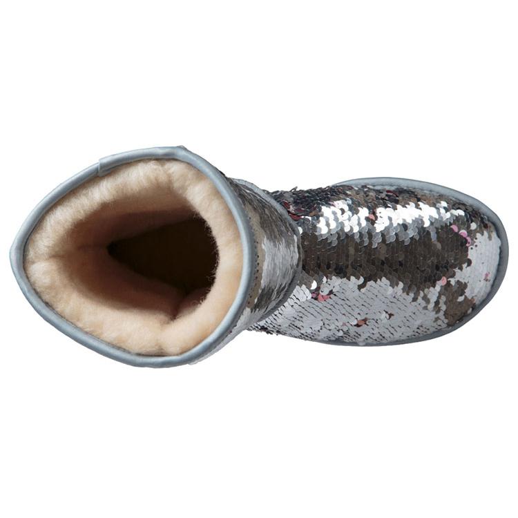 UGG Classic Short Sequin 'Silver' Women's 1094982-SLVR