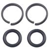 2Set Retaining Ring Clip With O-Ring Socket Impact Wrench Snap Ring 3/8" 1/2" 3/4" 1" Impact Wrench Accessories