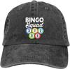 Crazy Bingo People Baseball Cap Golf Dad Hat Adjustable Original Classic Low Profile  Hat Men Women