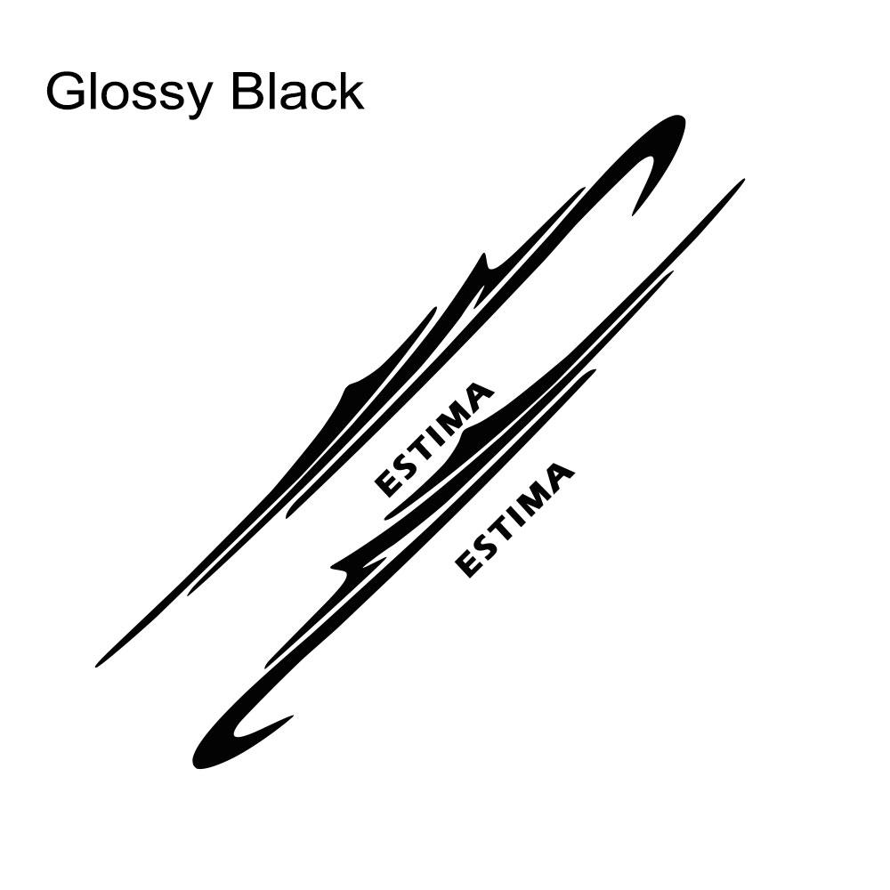 Боковые наклейки для автомобиля Toyota Estima Tarago XR30 XR40 XR50, тюнинг, автоаксессуары, спортивный стиль, виниловый декор для мотоцикла