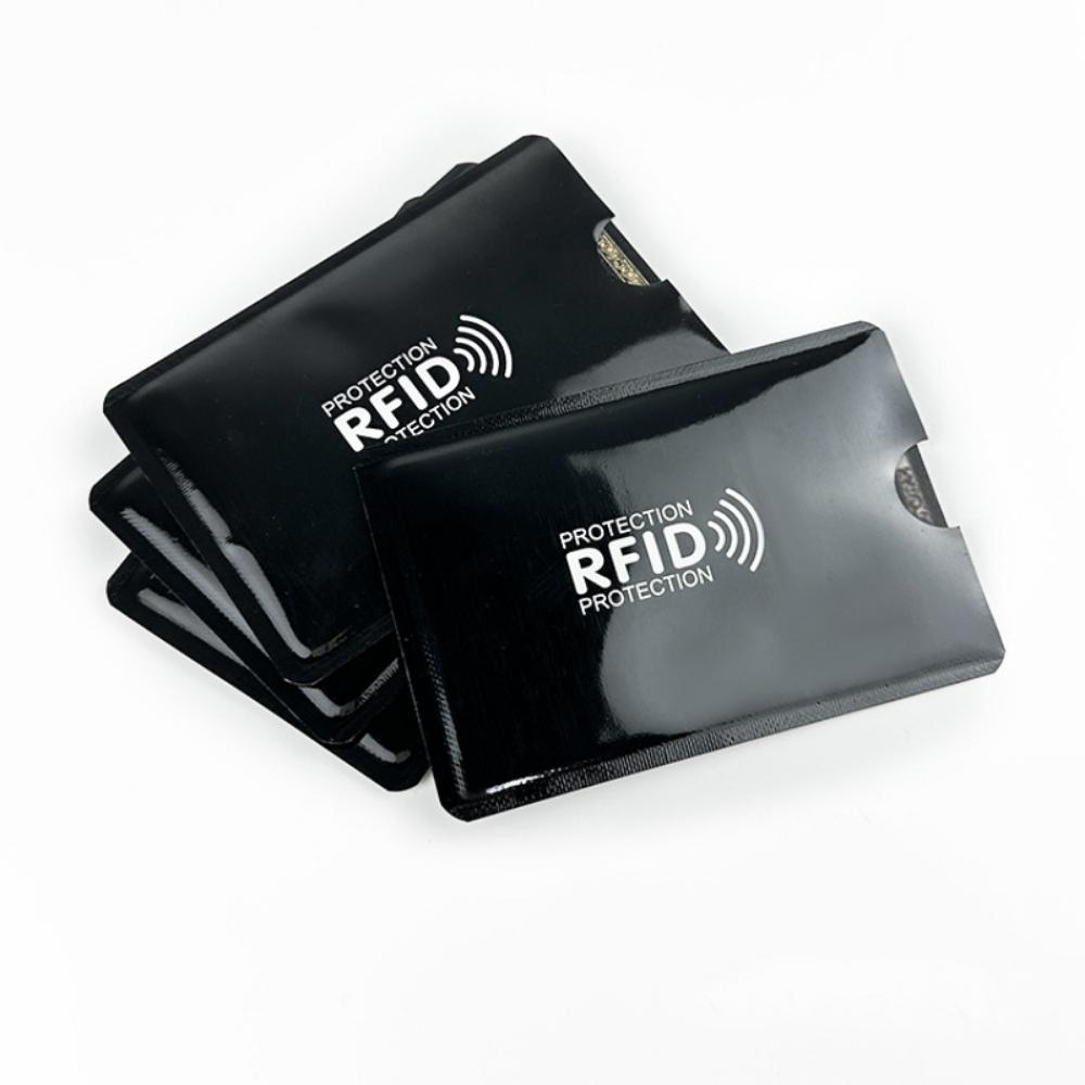 10 шт. Ультратонкий кошелек с защитой от RFID, блокирующий считыватель, замок, держатель для банковских карт, защита от кражи, чехол для кредитных карт, защита, новая RFID-карта