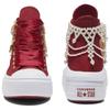 Converse All Star Move Fashion Comfortable Durable High-Top Lifestyle Casual Shoes Women Sneaker Red A12771C