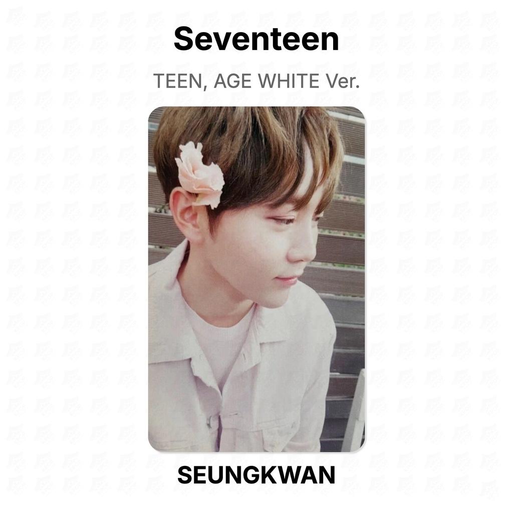 Seventeen ПОДРОСТОК, ВОЗРАСТ БЕЛЫЙ Вариант. Официальная фотокарта