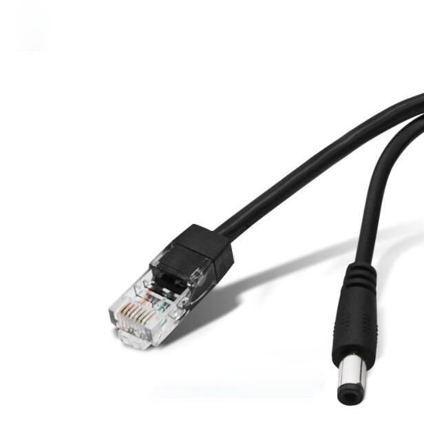 Разъем сплиттера Poe от 48 В до 12 В, адаптер питания Poe, инжекторный переключатель для ip-камеры, Wi-Fi кабель, настенная вилка США/ЕС