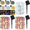 Solar Led String Lights Waterproof Copper Wire Outdoor Garden Decoration