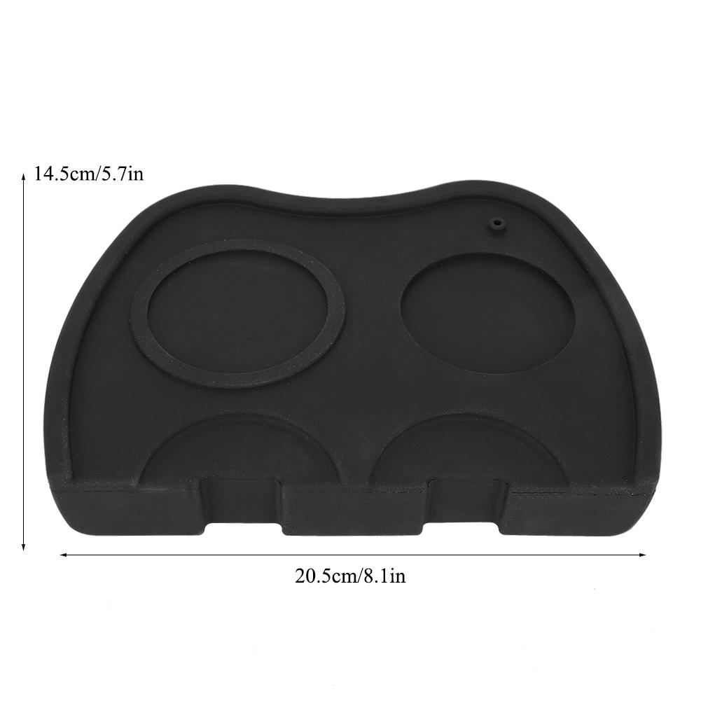 Household Silicone Coffee Tamper Mat Anti Skid Tamper Holder Pad Coffee Tools