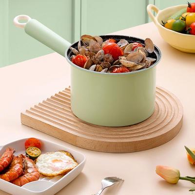 Глубокая сковорода для плит с открытым огнем и ситом для кемпинга и дома, курица