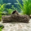 Укрытие-ствол дерева из смолы Уютное бревно с имитацией коры Водонепроницаемое для террариумов