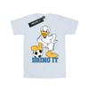 Disney Womens/Ladies Donald Duck Bring It Cotton Boyfriend T-Shirt
