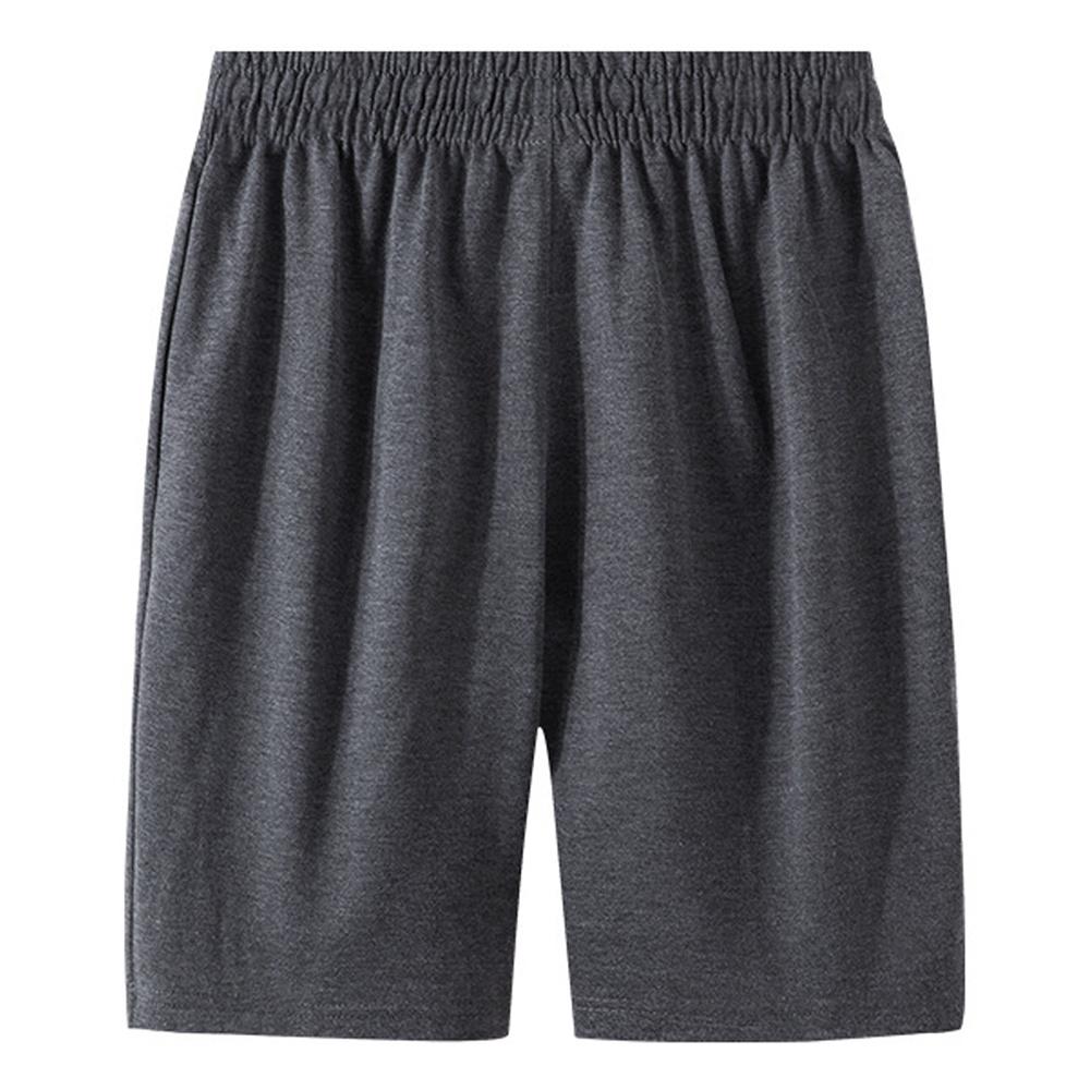 Мужские повседневные спортивные шорты с эластичным поясом и боковыми карманами